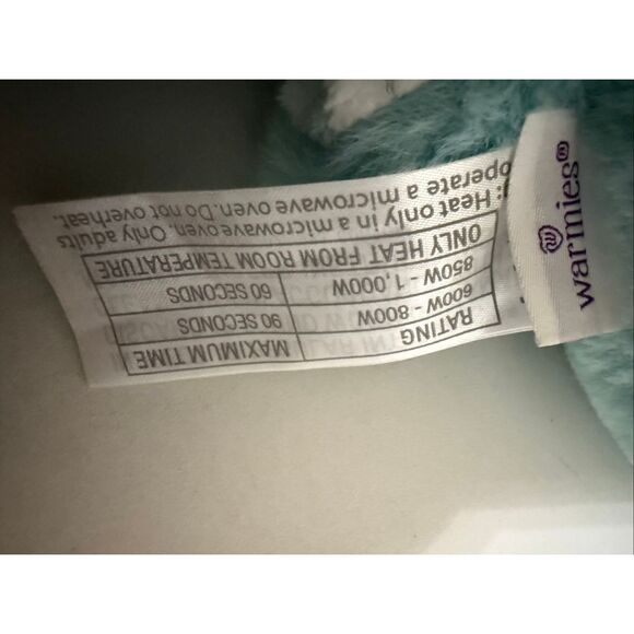 Warmies Kids Octopus Microwavable Weighted Scented Plush Stuffed Animal Toy Blue - Picture 5 of 7